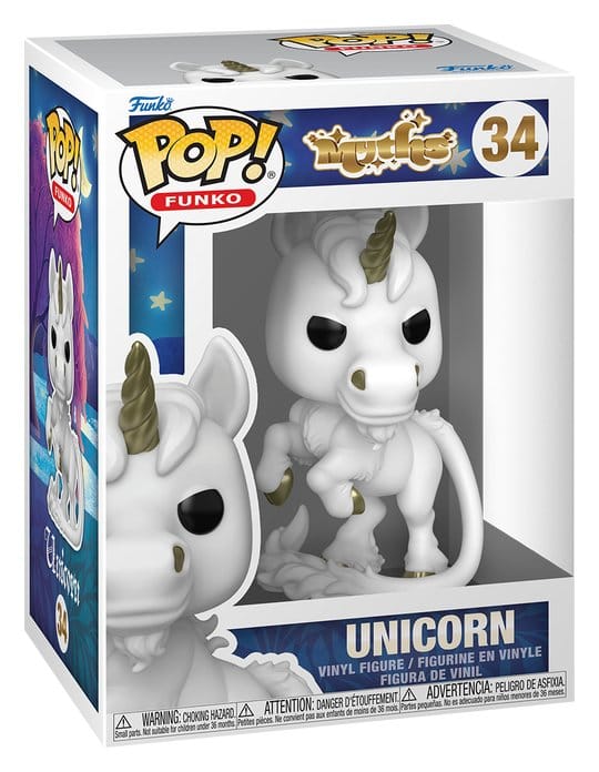 Funko-Legacy POP! Myths Vinyl figurines Unicorn 9 cm
