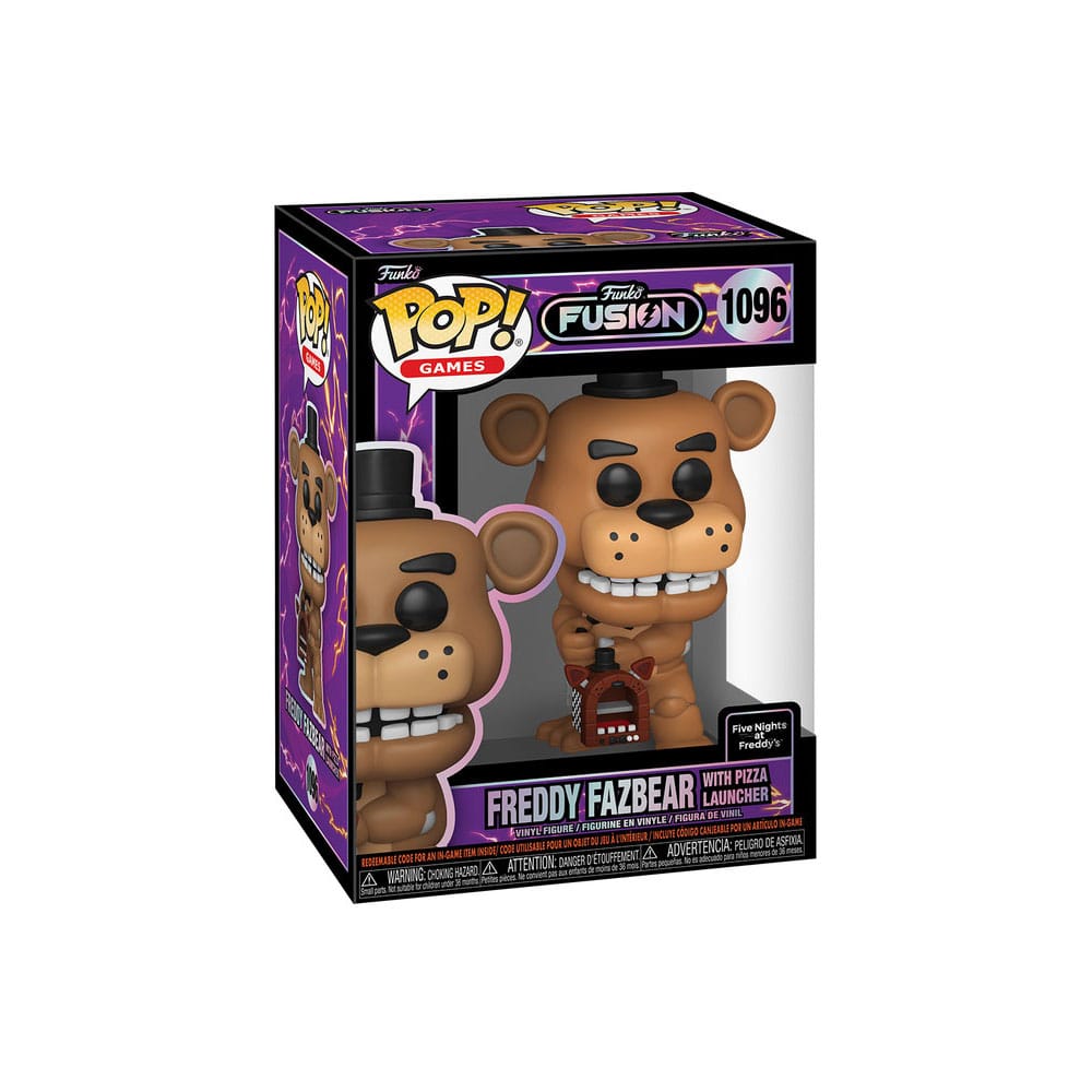 Funko Fusion assortiment POP! Games Vinyl figurines Freddy Fazbear with Pizza Launcher w/CH 9 cm (6)