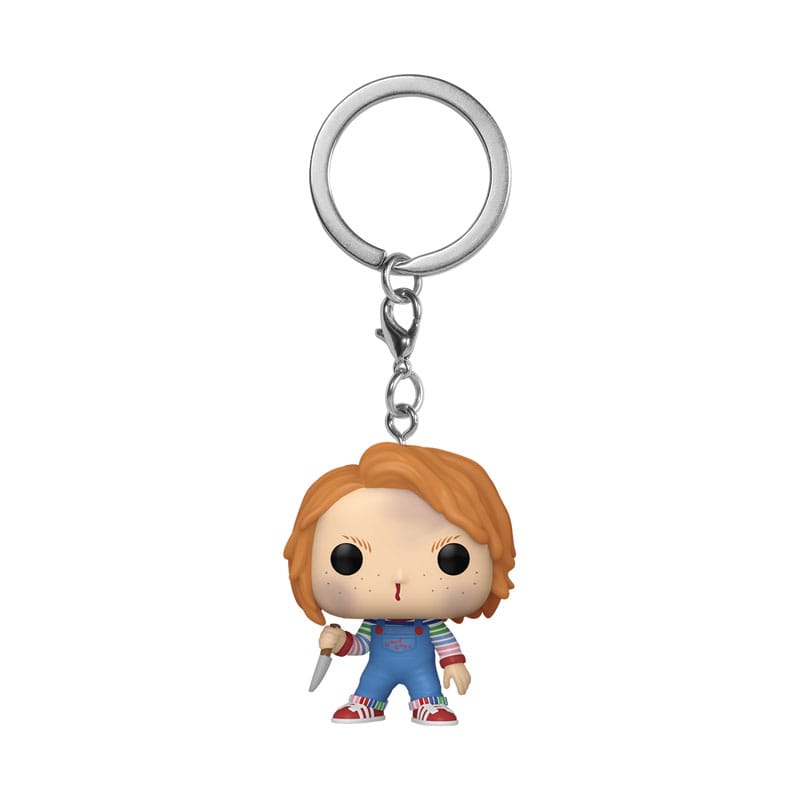 Jeu d'enfant présentoir porte-clés Pocket POP! Horror Chucky 4 cm (12)