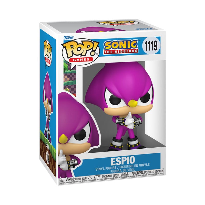 Sonic the Hedgehog POP! Games Vinyl figurine Espio the Chameleon 9 cm