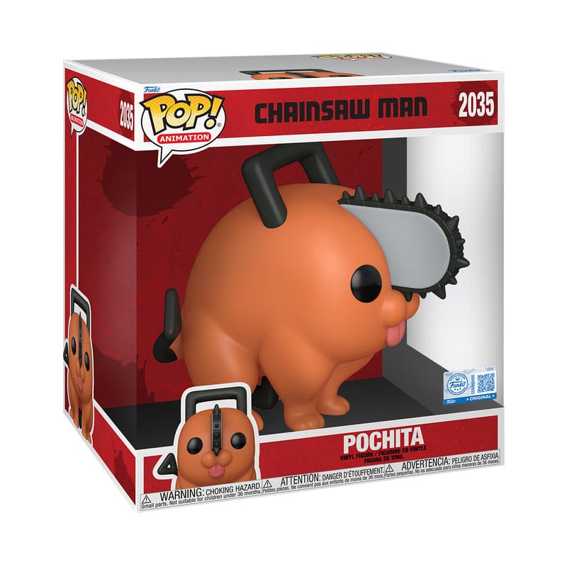 Chainsaw Man Super Sized Jumbo POP! Vinyl figurine Pochita 25 cm