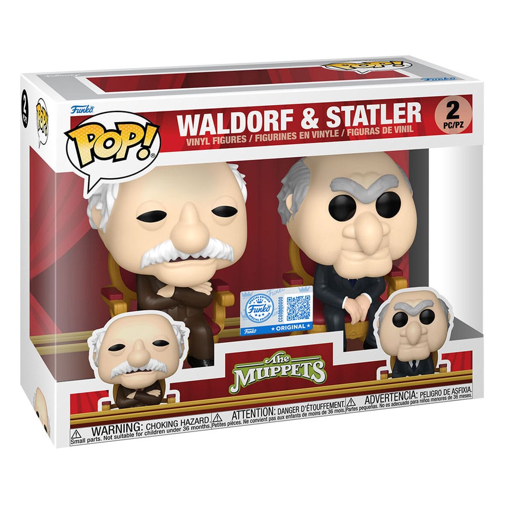 Funko Pop! 2-Pack: The Muppets - Waldorf and Statler