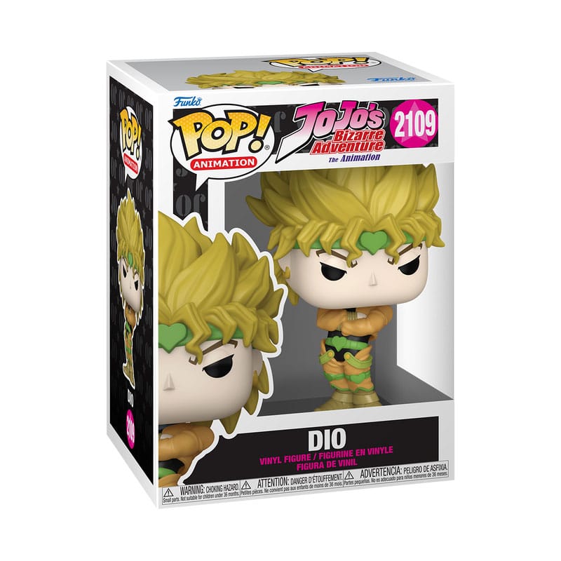 JoJo´s Bizarre Adventure POP! Animation Vinyl figurines DIO 9 cm