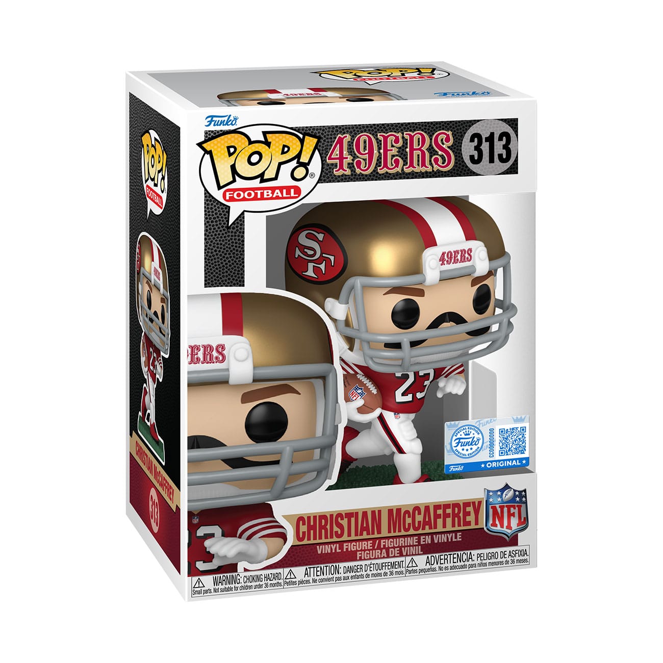NFL: Legends POP! Sports Vinyl figurine 49ers- Christian McCaffrey (TB) 9 cm