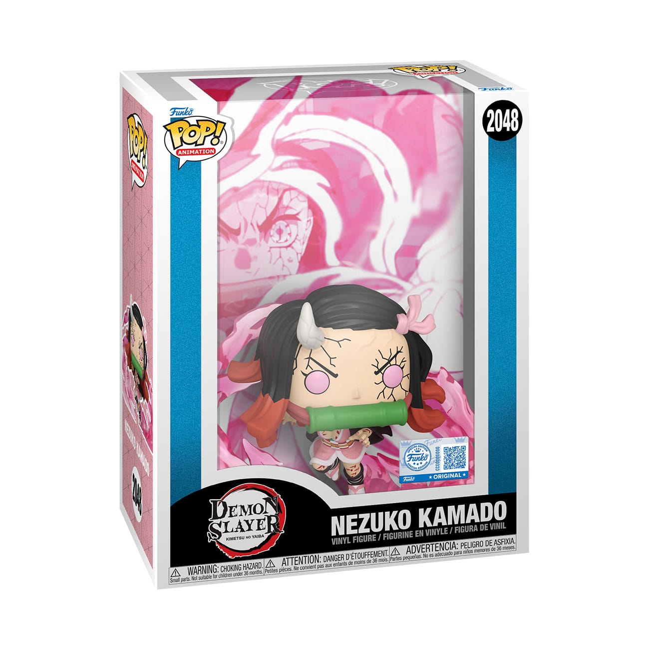Demon Slayer: Kimetsu no Yaiba POP! Animation Cover Vinyl Figurine Nezuko 9 cm