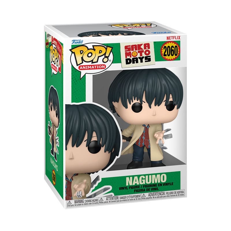 Sakamoto Days POP! Animation Vinyl figurines Saka Days- Yoichi Nagumo 9 cm