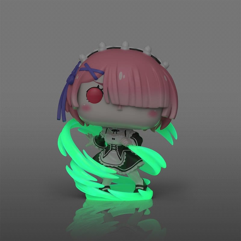 Re:Zero POP! Plus Vinyl figurine Ram (Wind Magic) (Glow) Exclusive 9 cm
