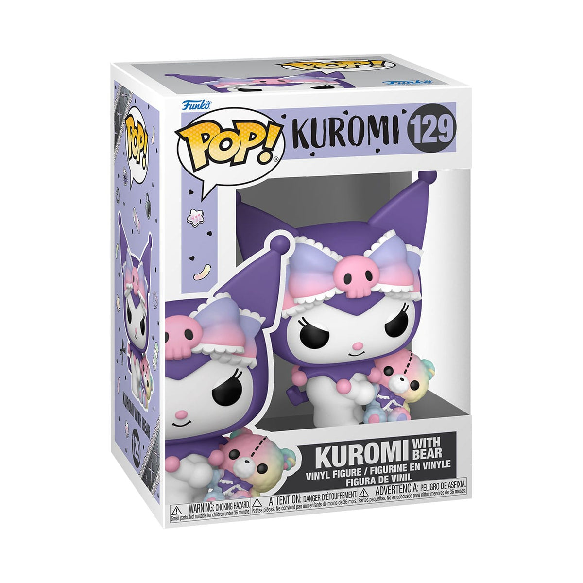 Sanrio POP!&Buddy Animation Vinyl figurines Kuromi w/ Bear 9 cm