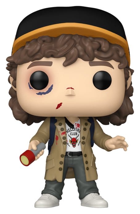 Stranger Things POP! TV Vinyl figurine Dustin Henderson (Battle Damaged) Exclusive 9 cm