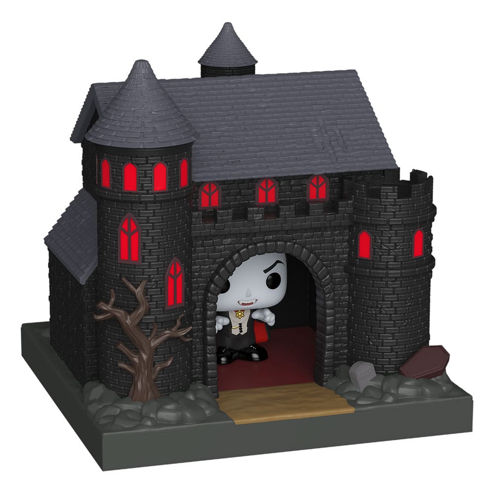 Universal Monsters Bitty POP! Towns Vinyl figurine Dracula with Castle