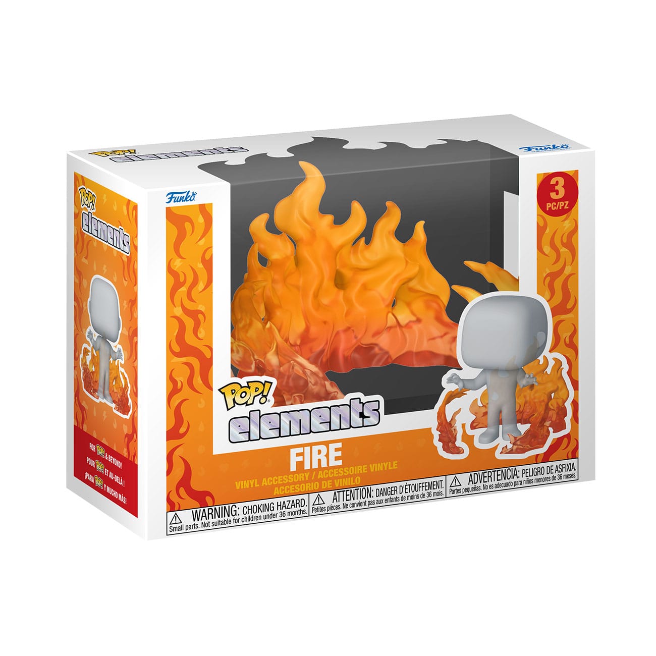 Fire POP! Nooks Vinyl figurine Red 5 cm