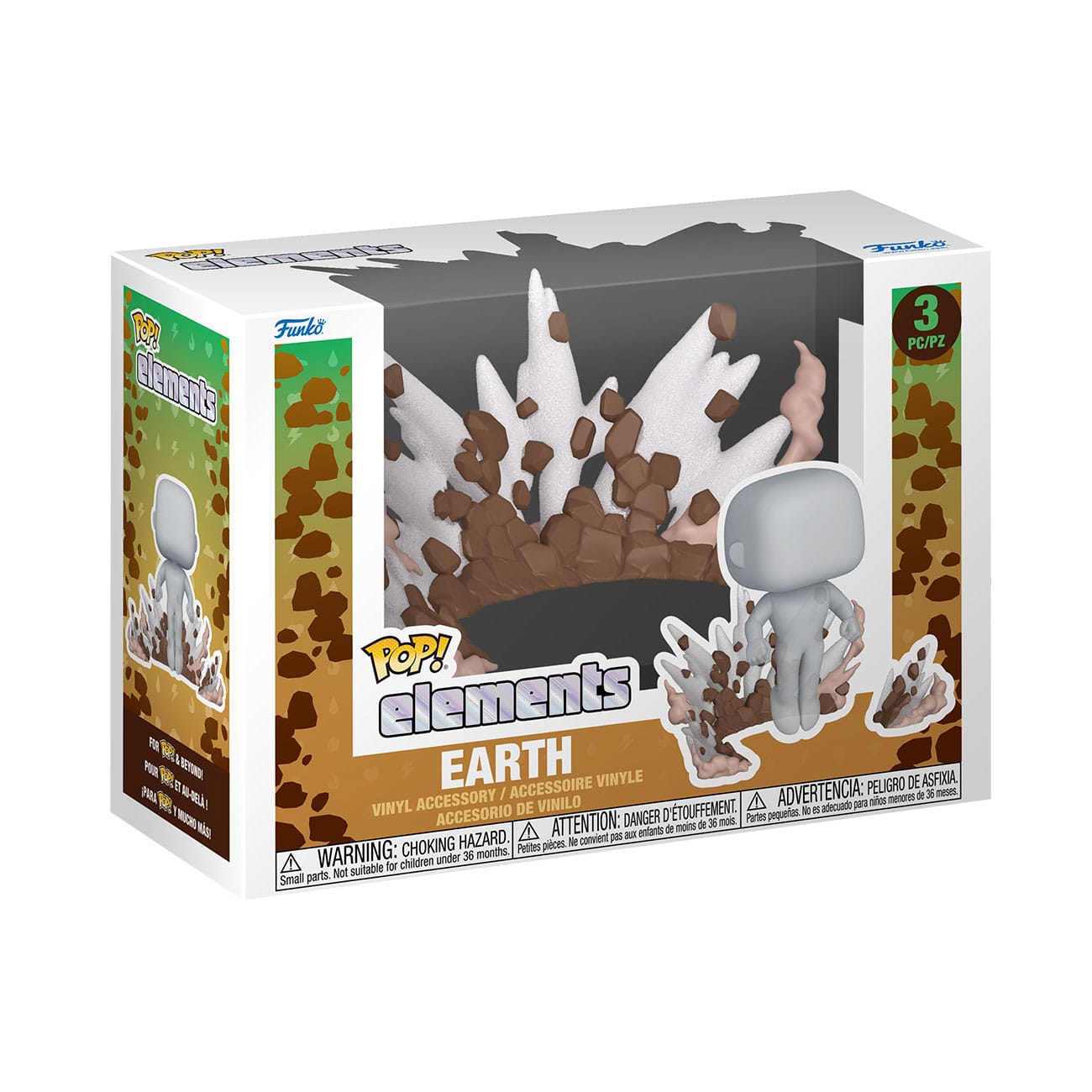 Earth POP! Nooks Vinyl figurine Dirt/Rock 5 cm