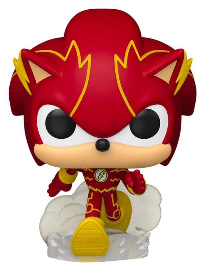 DC x Sonic the Hedgehog POP! Heroes Vinyl figurine Sonic as The Flash 9 cm