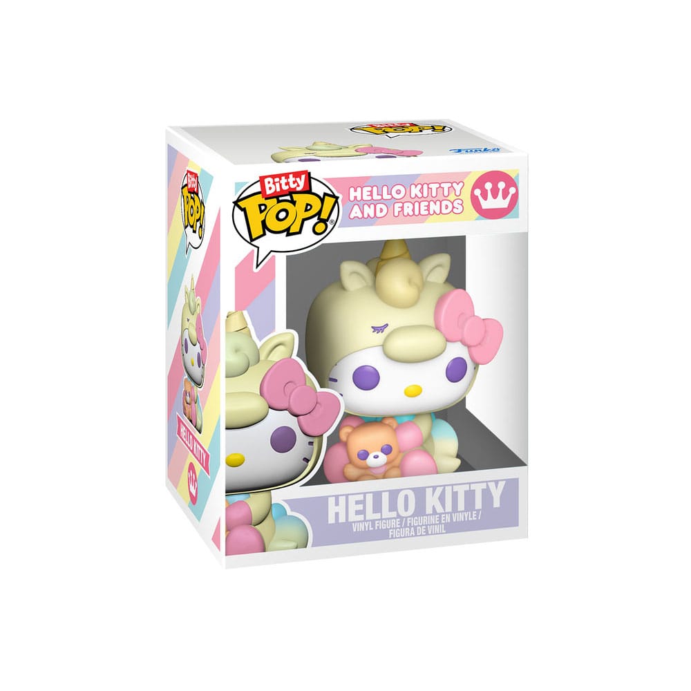 Hello Kitty pack 2 figurines Bitty POP! Vinyl HK & Cinnamonroll 2,5 cm