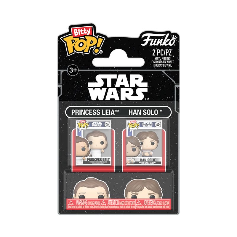 Star Wars, épisode V : L'Empire contre-attaque pack 2 figurines Bitty POP! Vinyl L&H 2,5 cm