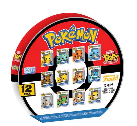 Pokémon presentoir figurines Bitty POP! Vinyl Multipack 2,5 cm (12)