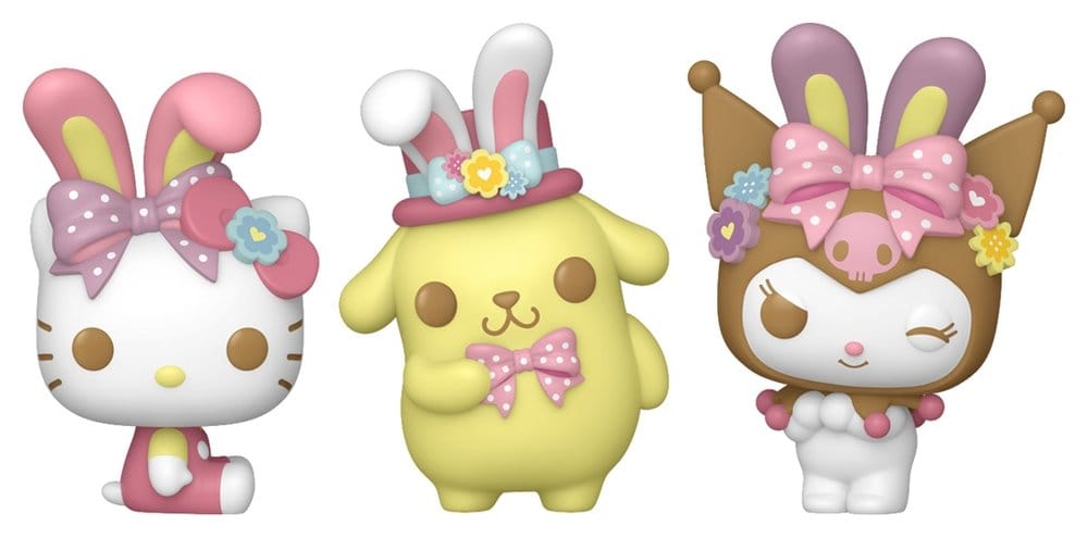 Hello Kitty figurine Pocket POP! Vinyl Easter Egg 3-Pack HK 4 cm