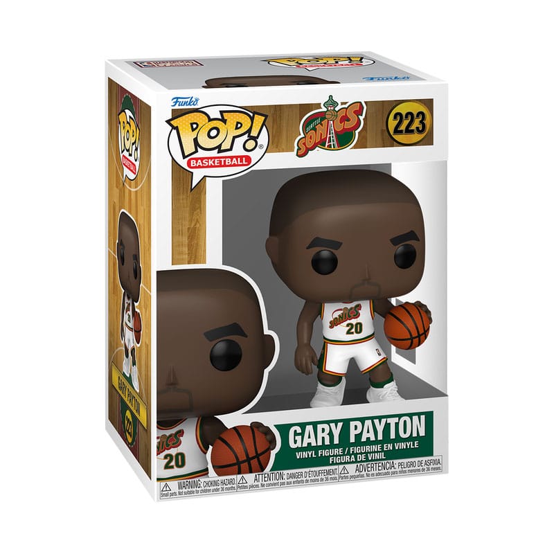 NBA Legends POP! Sports Vinyl Figurine Sonics- Gary Payton 9 cm