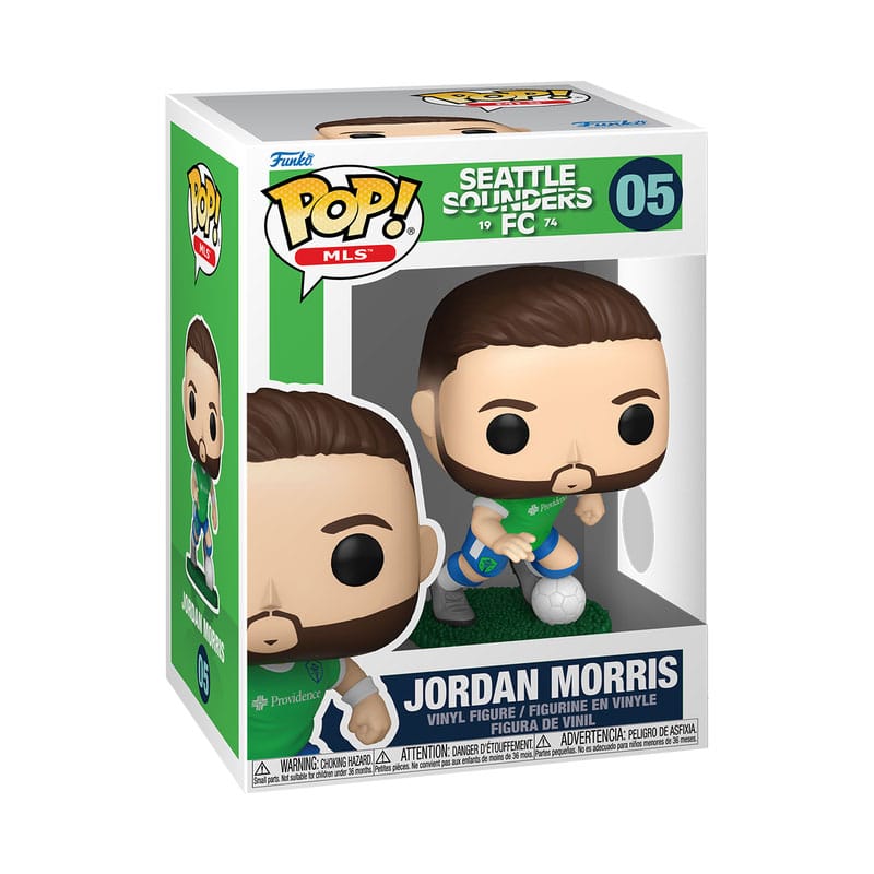 MLS POP! Sports Vinyl figurine Sounders- Jordan Morris 9 cm