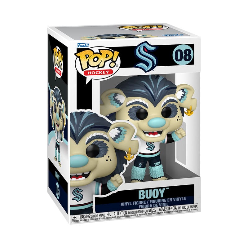 NHL POP! Vinyl figurine Mascots: Kraken- Buoy 9 cm