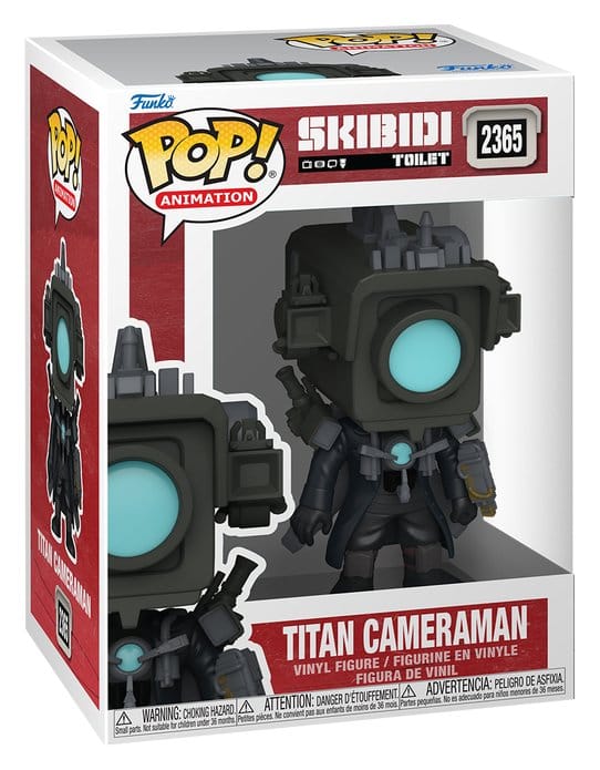 Skibidi Toilet POP! Rocks Vinyl Figurine Titan Cameraman 9 cm