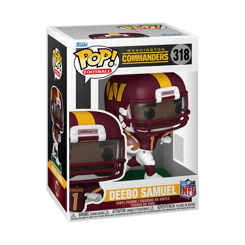 NFL: Legends POP! Sports Vinyl figurine 49ers- Deebo Samuel (new) 9 cm