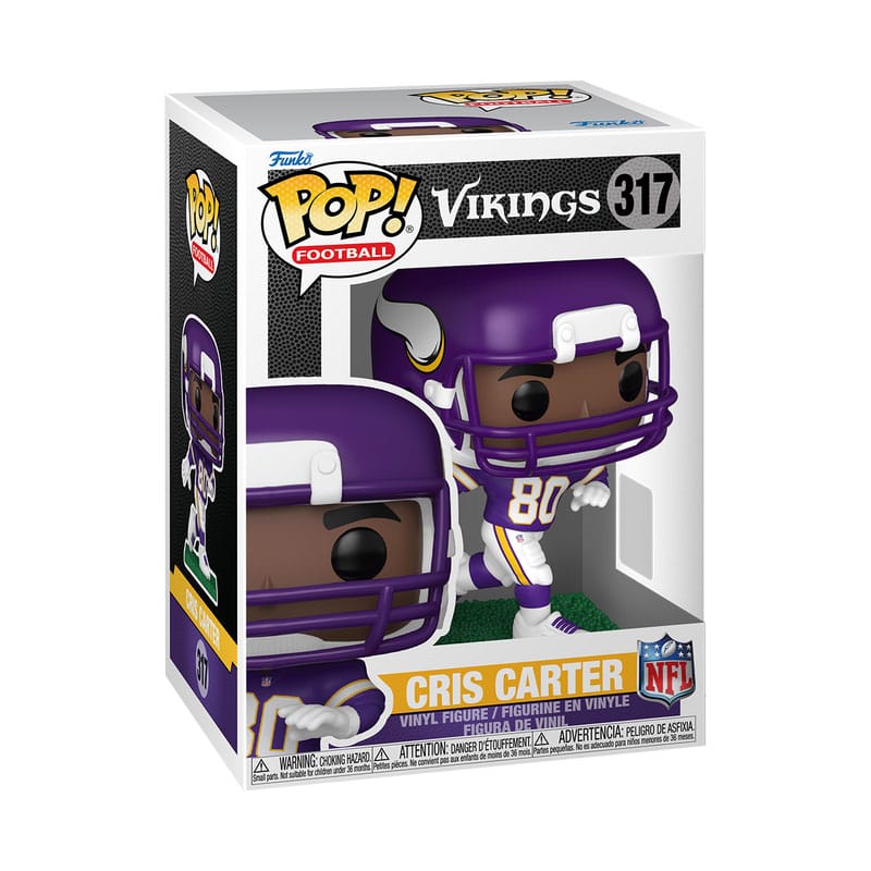 NFL: Legends POP! Sports Vinyl figurine Vikings - Cris Carter(Vikings) 9 cm
