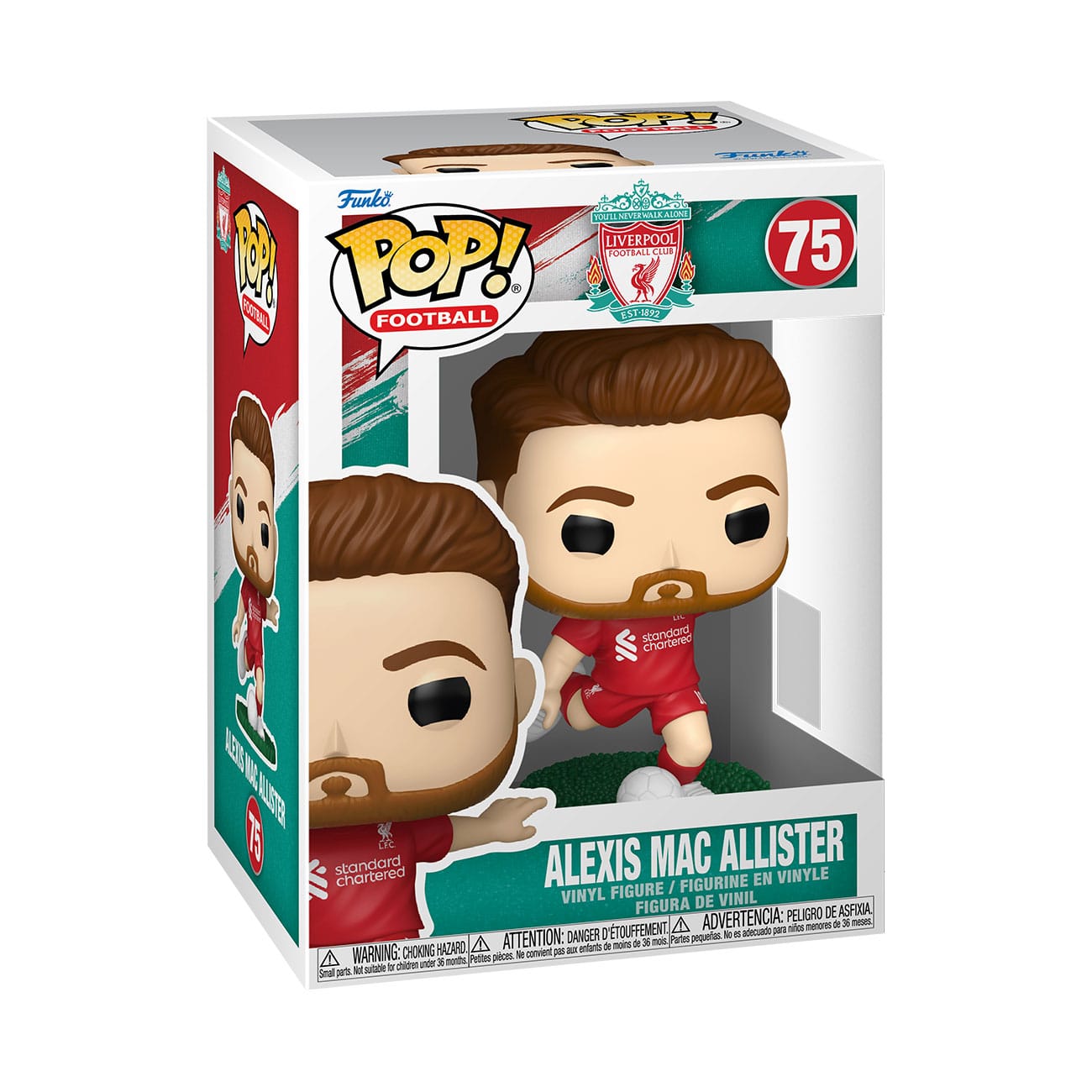 EFL POP! Football Vinyl Figurine Liverpool - Alexis Mac Allister 9 cm