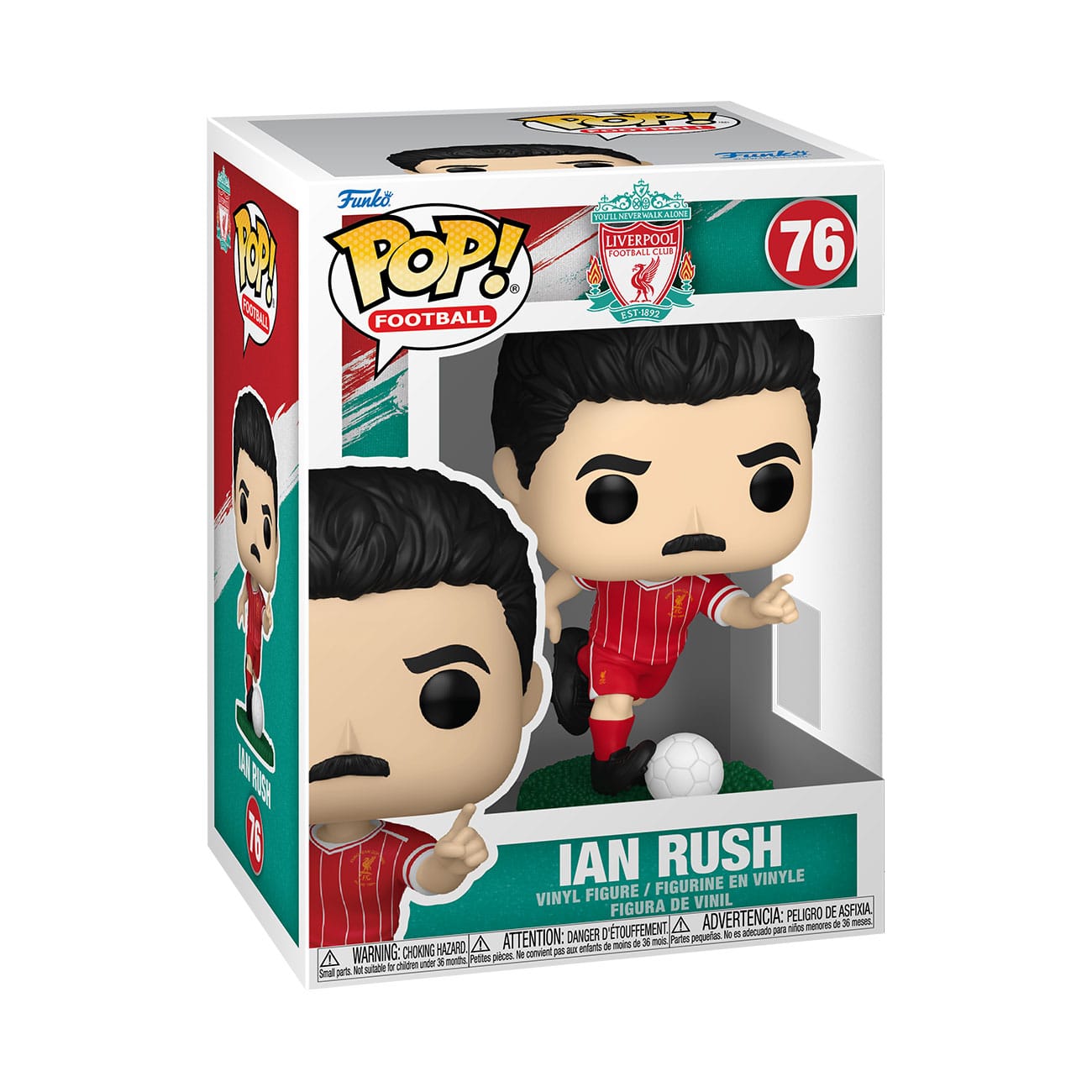 EFL POP! Football Vinyl Figurine Liverpool - Ian Rush 9 cm
