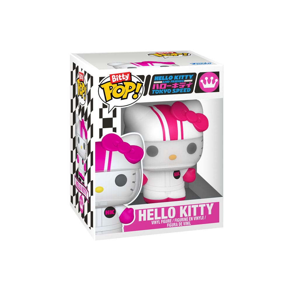 Sanrio Bitty POP! Ride Vinyl figurine Racecar w/HK 2,5 cm