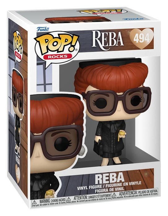 Reba McEntire POP! Rocks Vinyl Figurine Fancy 9 cm