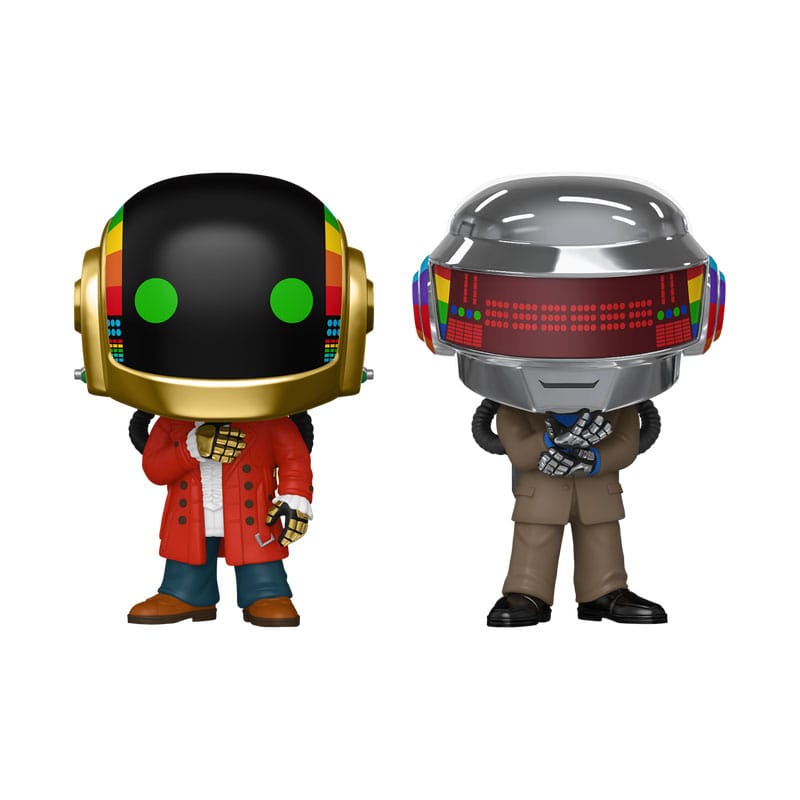 Daft Punk pack 2 POP! Rocks Vinyl figurines Discovery 9 cm