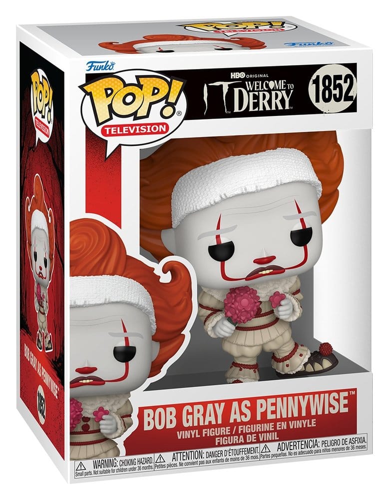 Ça : Bienvenue à Derry POP! Television Vinyl Figurine Bob Gray as Pennywise 9 cm