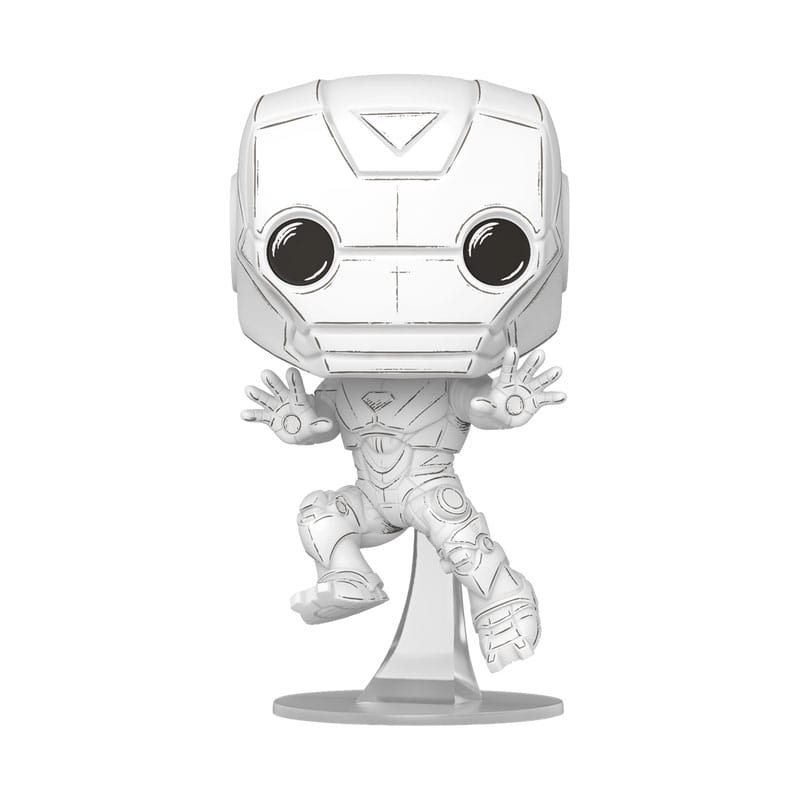 Marvel POP! Vinyl figurine Sketched - Iron Man 9 cm