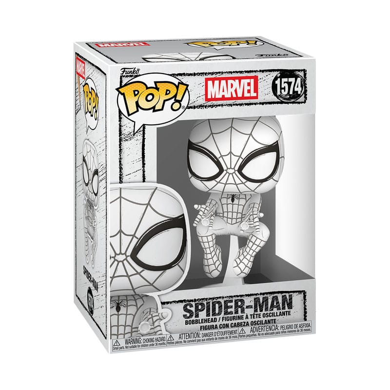 Marvel POP! Vinyl figurine Sketched - Spider-Man 9 cm