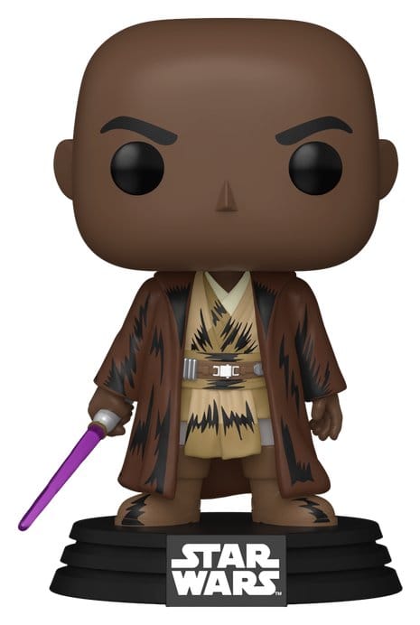 Star Wars: Mandalorian & Grogu POP! Vinyl figurine Mace Windu (Retro) 9 cm