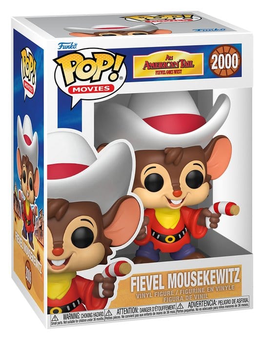Fievel au Far West Figurine POP&Buddy Vinyl Fievel Mousekewitz 9 cm