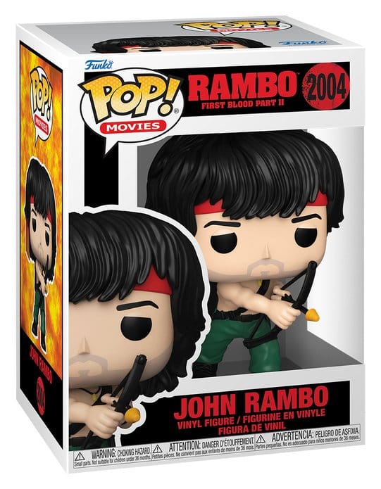 Rambo POP! Movies Vinyl Figurine John Rambo w/Bow 9 cm