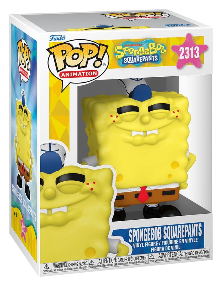 Bob l'éponge POP! Animation Vinyl figurine SpongeBob 9 cm