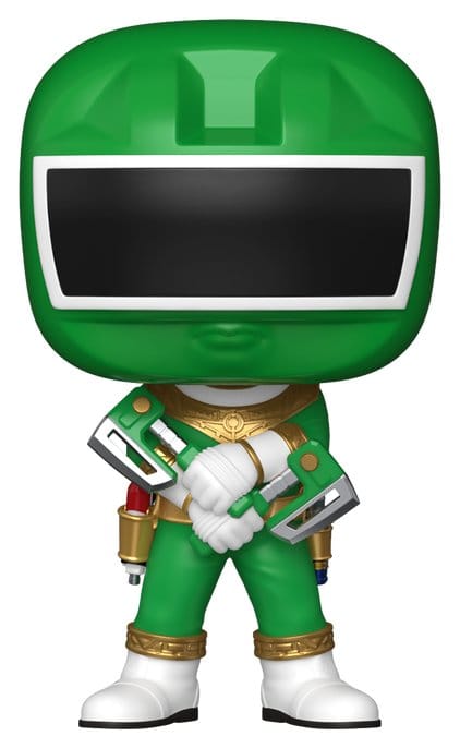 Power Rangers Zeo POP! Movies Vinyl figurines Zeo Ranger Green 9 cm