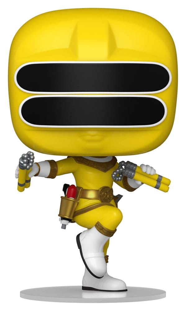 Power Rangers Zeo POP! Movies Vinyl figurines Zeo Ranger Yellow 9 cm