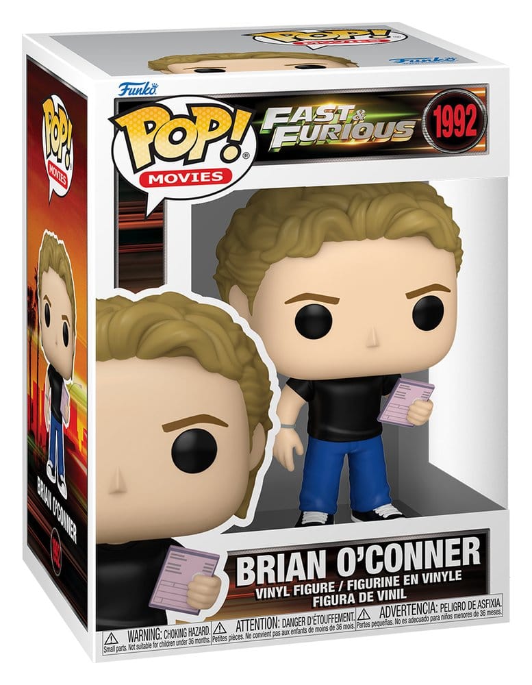 Fast & Furious POP! Movies Vinyl Figurine Brian O'Conner 9 cm
