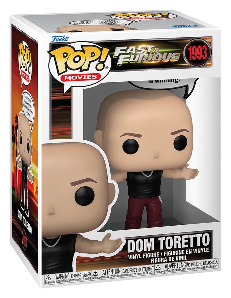 Fast & Furious POP! Sayings Vinyl Figurine Dominic Toretto 9 cm