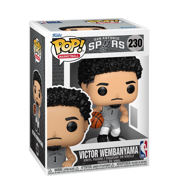 NBA Legends POP! Sports Vinyl Figurine Spurs- Victor Wembanyama (SE) 9 cm