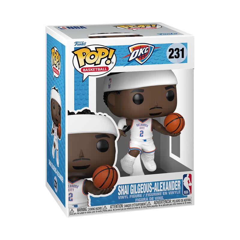 NBA Legends POP! Sports Vinyl Figurine Thunder- SG-A (Home) 9 cm