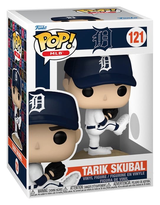 MLB POP! Vinyl figurine Tigers- Tarik Skubal 9 cm