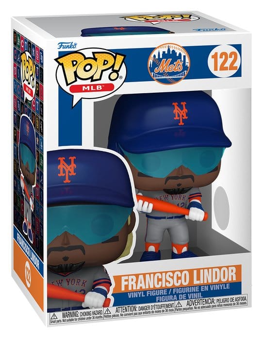 MLB POP! Vinyl figurine Mets- Francisco Lindor 9 cm