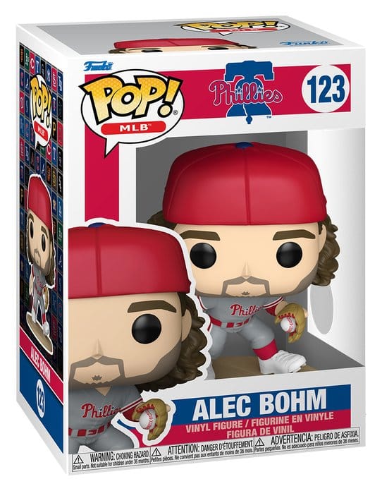MLB POP! Vinyl figurine Phillies- Alec Bohm 9 cm