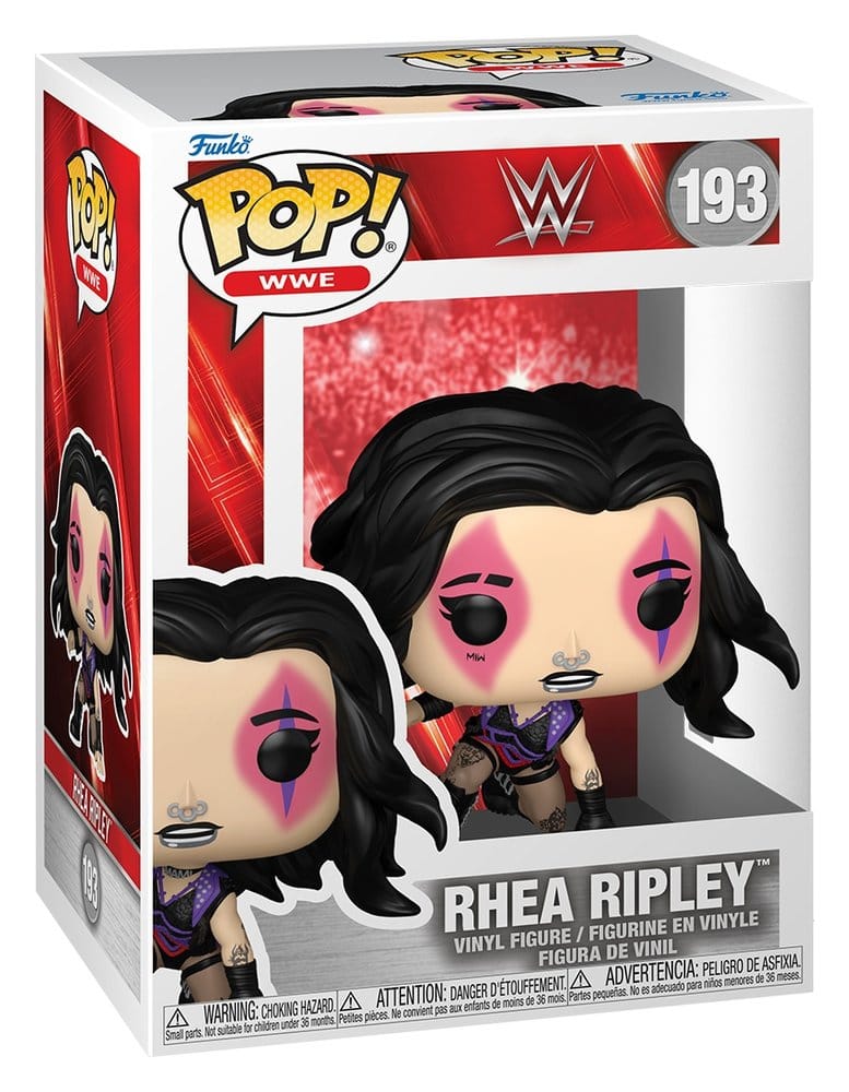 WWE assortiment POP! Vinyl figurines Rhea Ripley (WrestleMania XL) with Chase 9 cm (6)