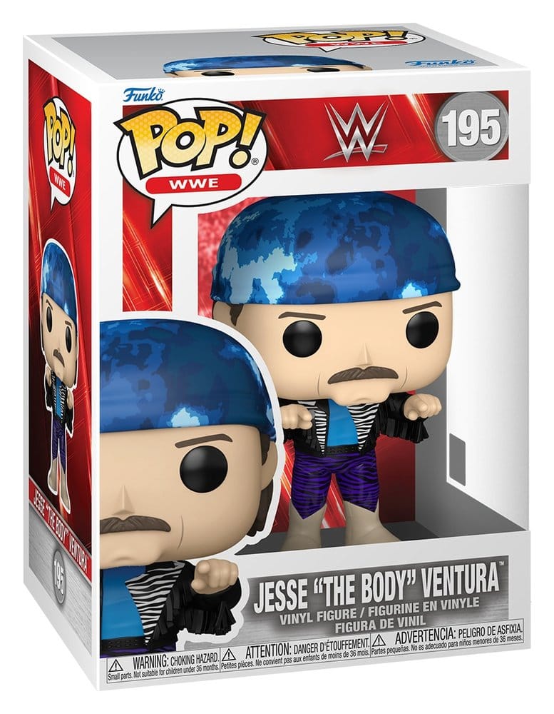 WWE POP! Vinyl figurine Jesse "The Body" Ventura 9 cm